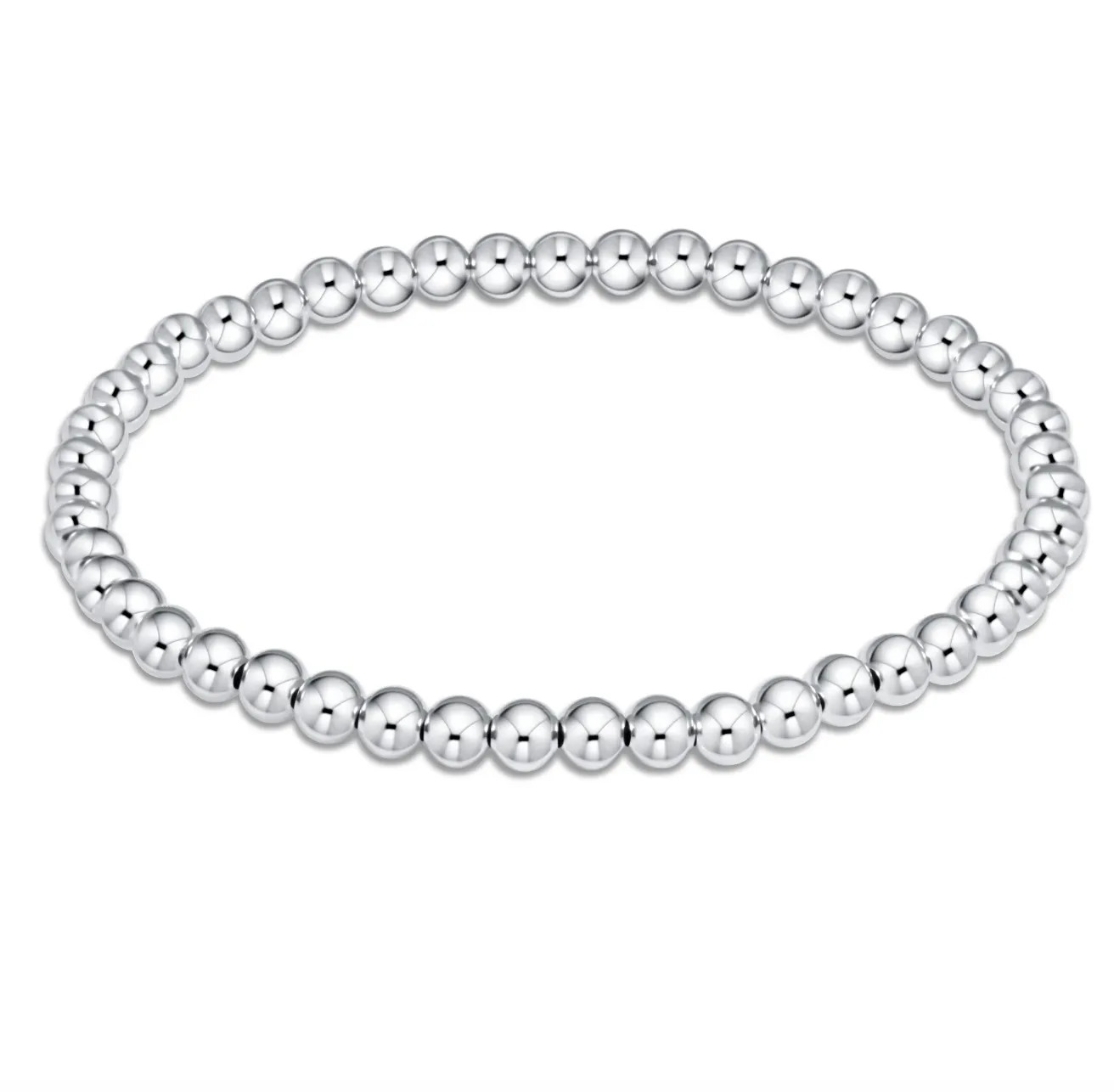 E Newton Jewelry Classic Sterling 4mm Bead Bracelet