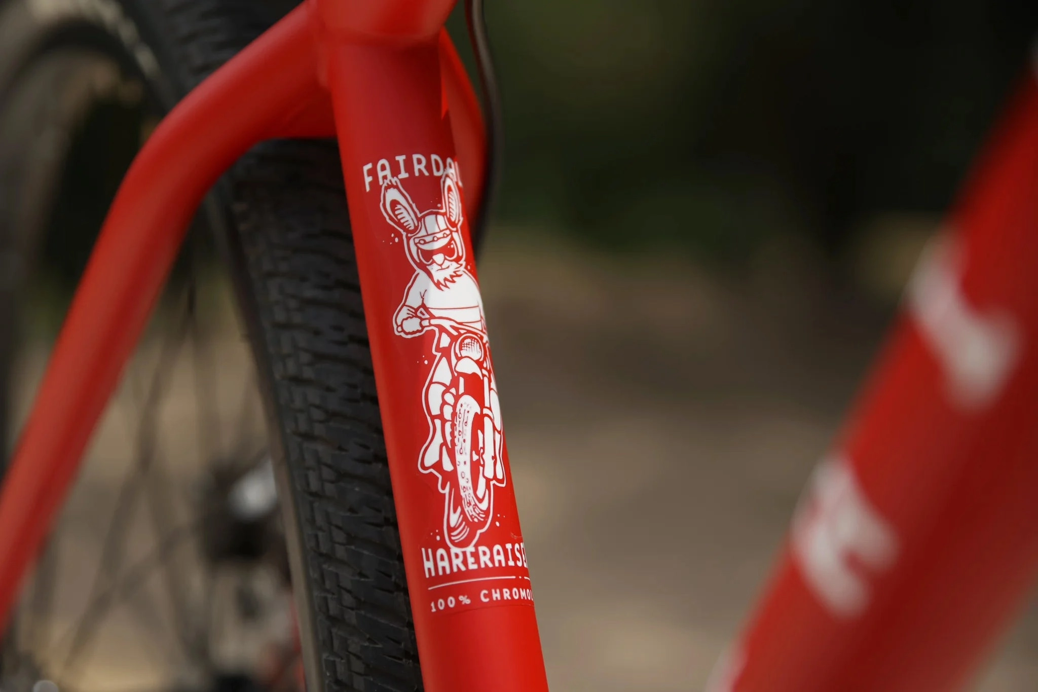 Fairdale Hareraiser FX 26 DJ Complete Bike - Matte Fire Engine Red