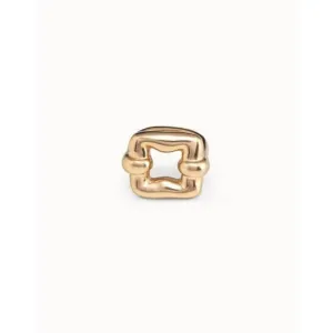 Femme Fatale Golden Metal Ring ANI0738ORO Unode50 Jewelry And Accessories