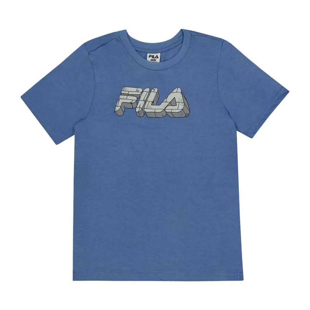 FILA - Kids' (Junior) Graphic T-Shirt (82FC21 BLU)