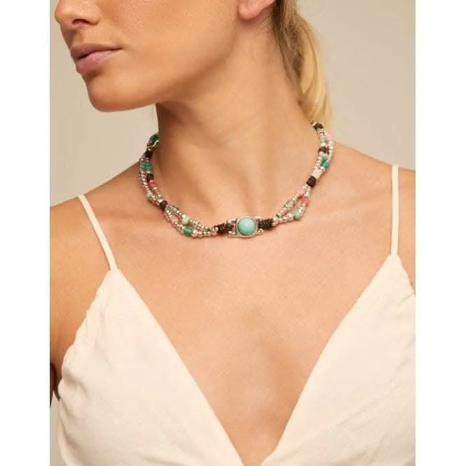 Flashy Turquoise Stone Natural Stone Necklace Unode50 Jewelry And Accessories