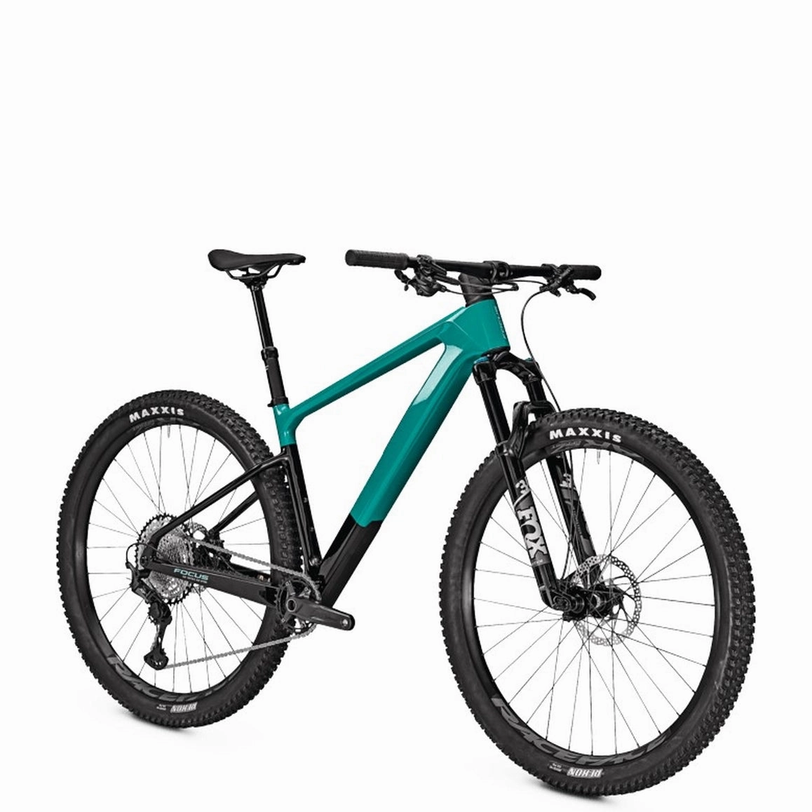 Focus Raven 8.8 Carbon Hardtail Mountain Bike - Bluegreen/Carbon Raw - Save 51%