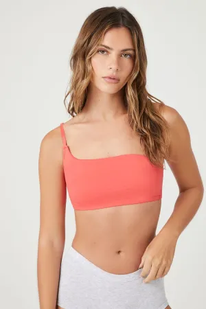 Forever 21 Women's One-Shoulder Bralette Cayenne Forever 21