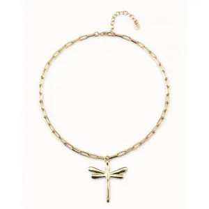 Freedom Golden Metal Necklace Unode50 Jewelry And Accessories