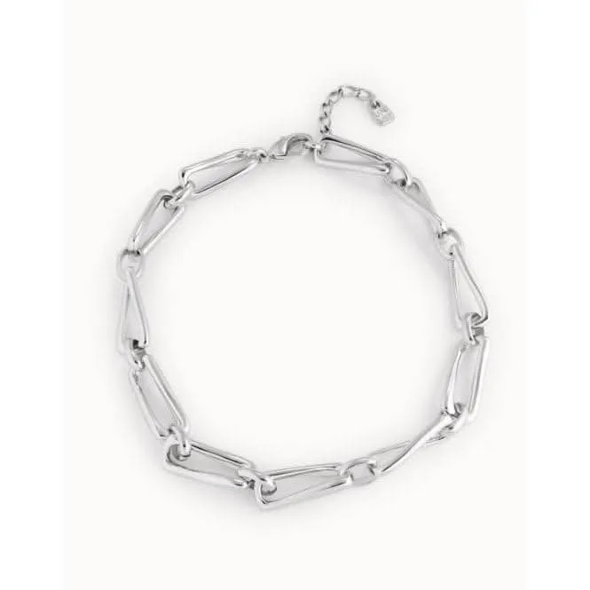 Galaxy Silver Metal Necklace Unode50 Jewelry And Accessories