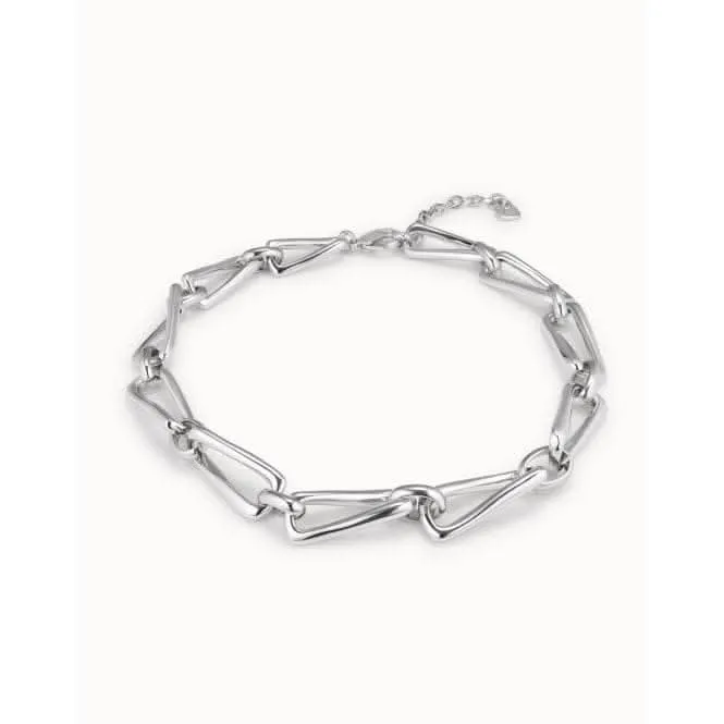 Galaxy Silver Metal Necklace Unode50 Jewelry And Accessories