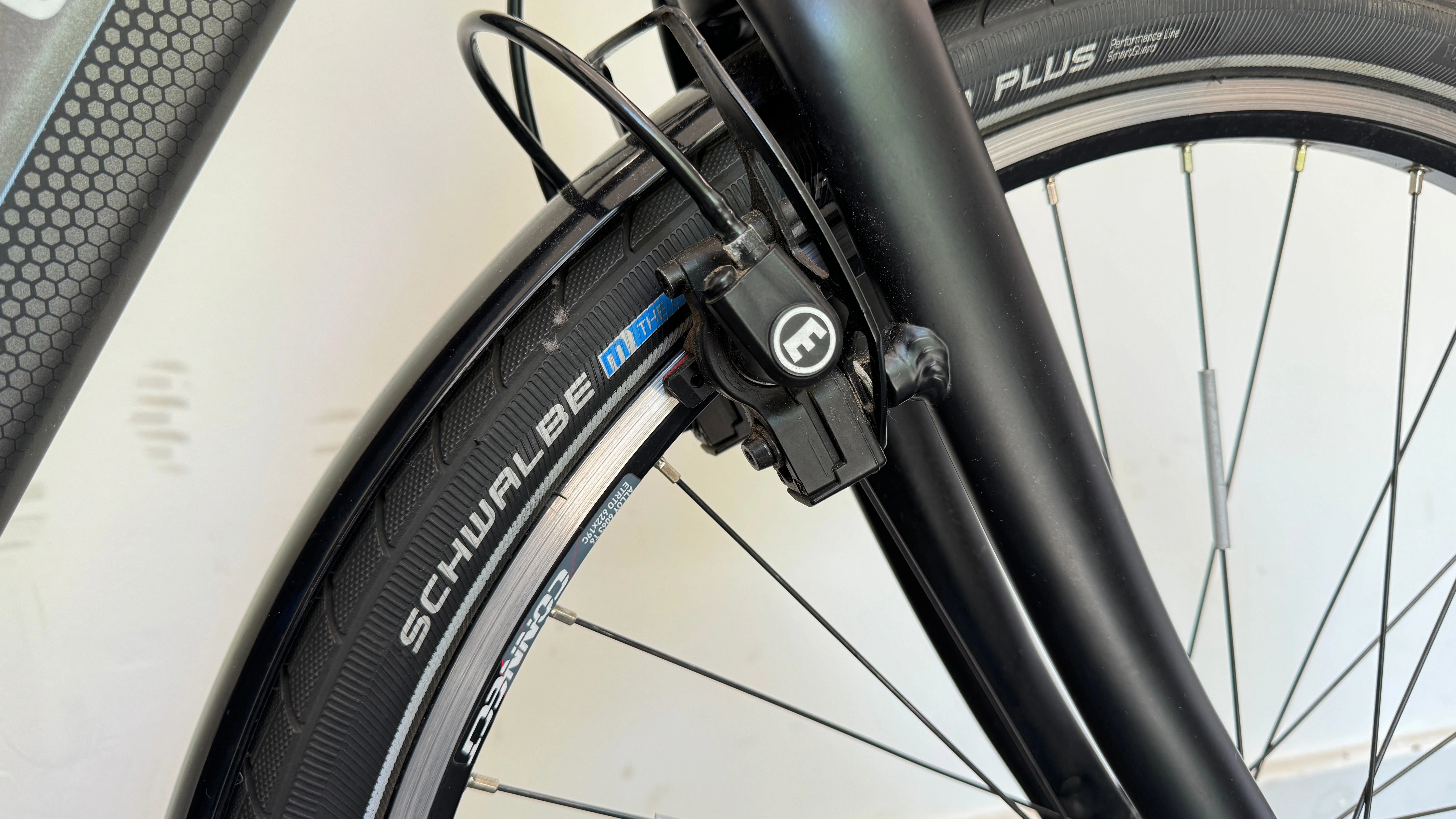 Gazelle Orange c330 Titanium Grey 53cm step through city ebike