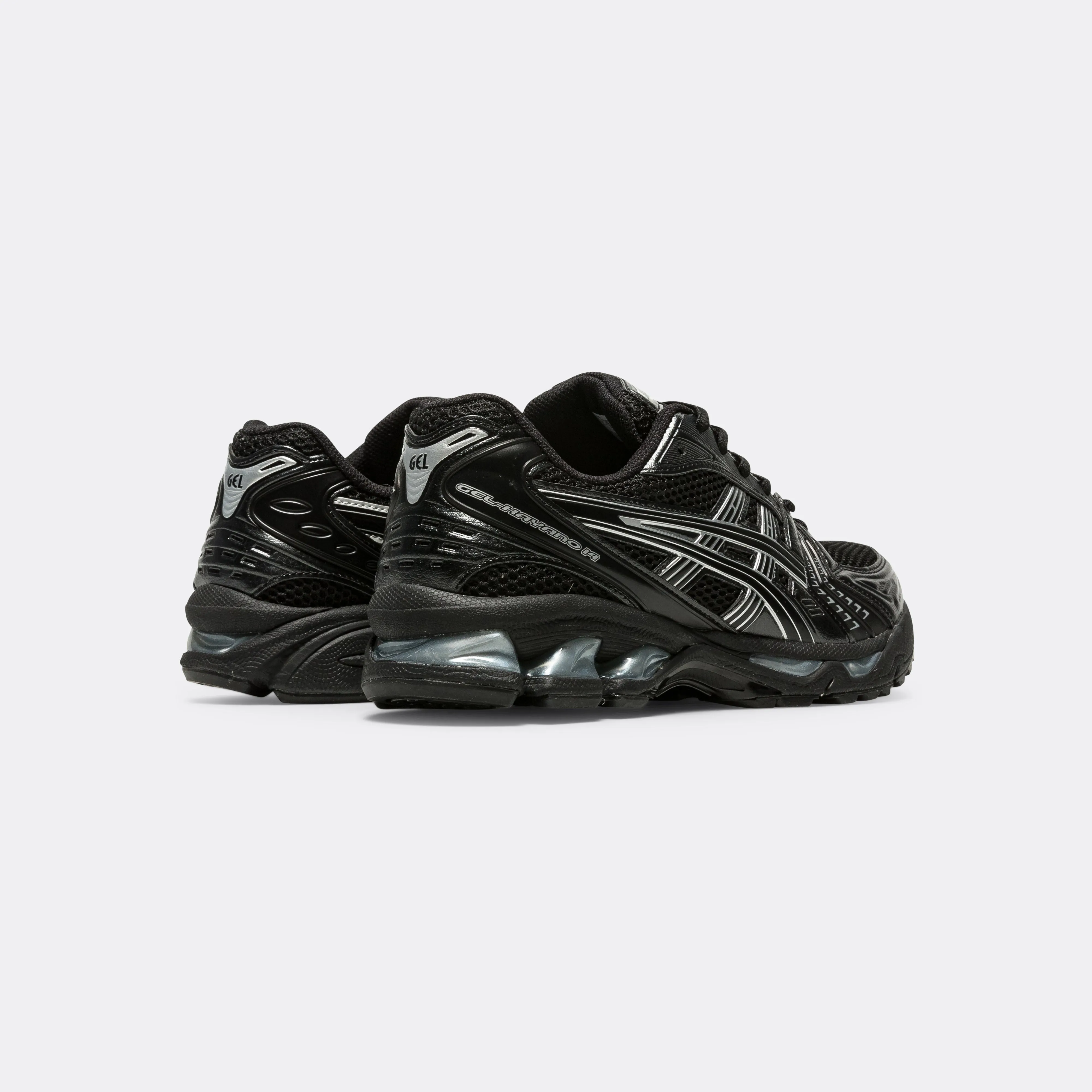 GEL-Kayano 14 - Black/Pure Silver asics Shoes