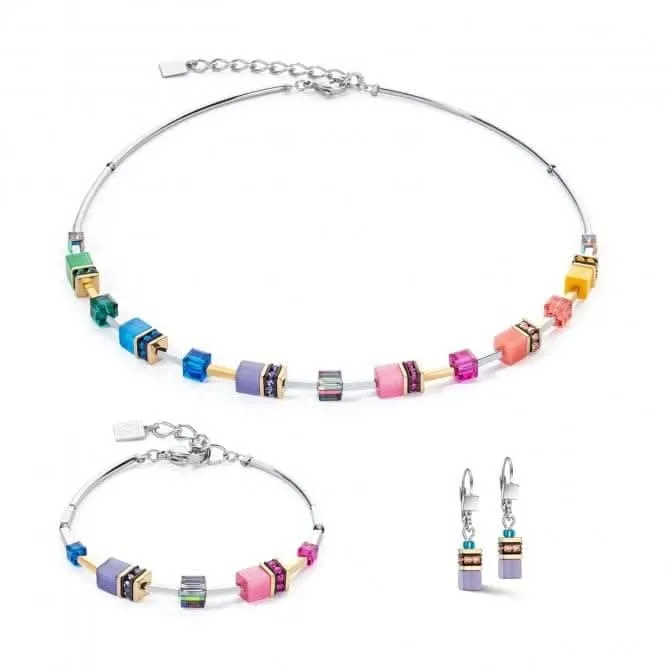 GeoCUBE® Iconic Lite Rainbow Earrings 2800/20-1500 Coeur De Lion Jewellery