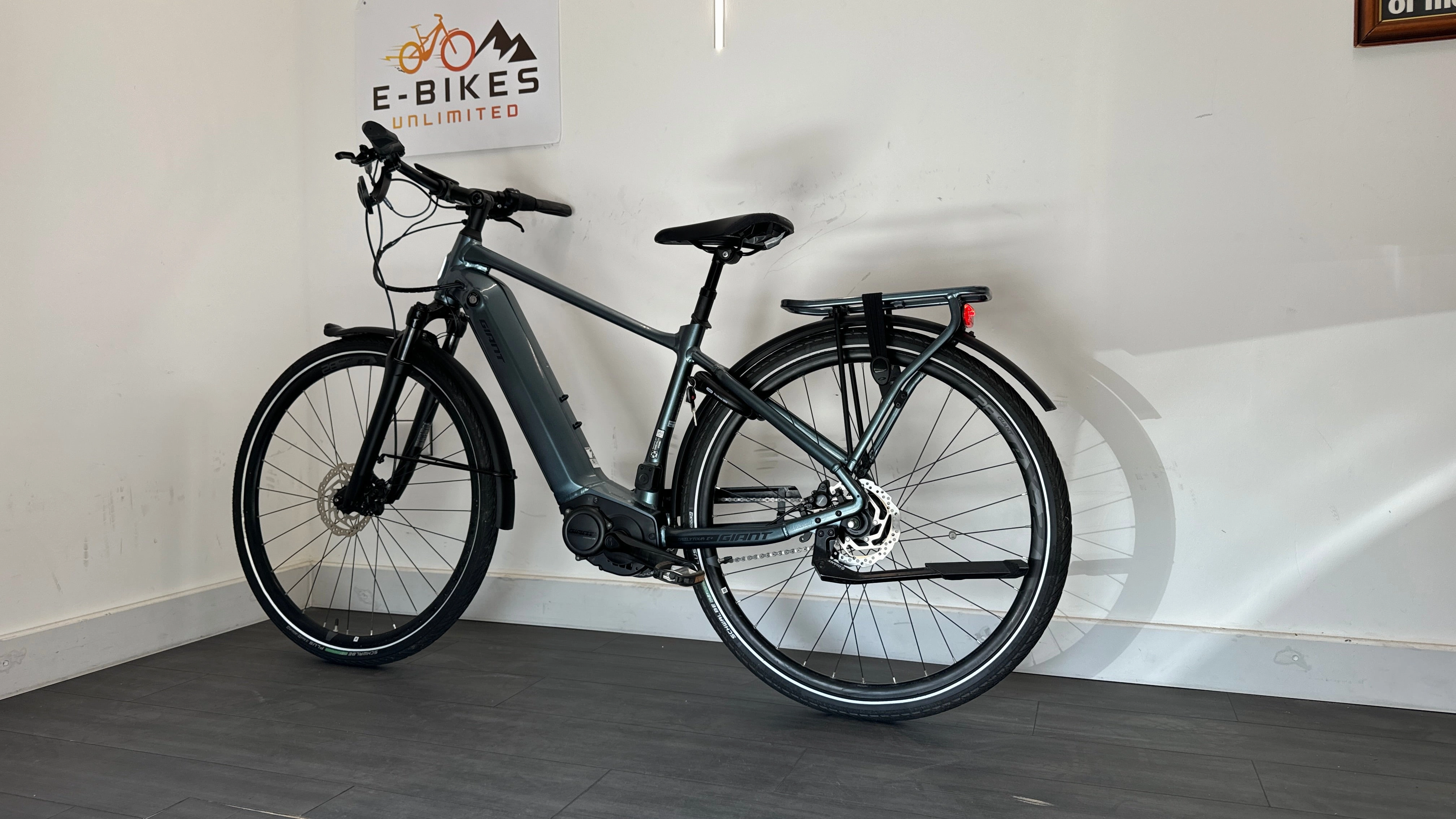 Giant DailyTour E  2 SMALL Dash D GTS Electric Bike Touring Steel Blue