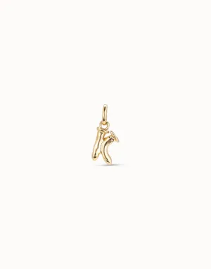 Gimme A Letter K Golden Metal Charm CHA0037ORO0000U Unode50 Jewelry And Accessories