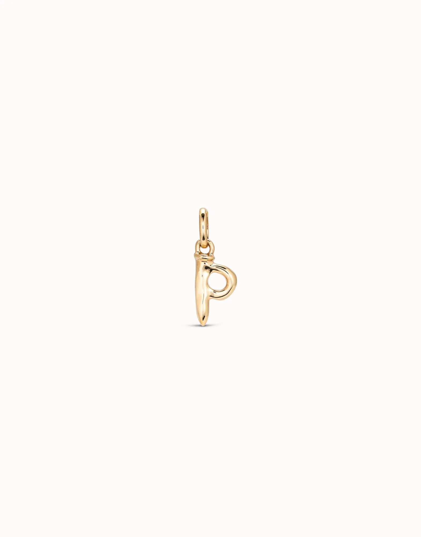 Gimme A Letter P Golden Metal Charm CHA0042ORO0000U Unode50 Jewelry And Accessories