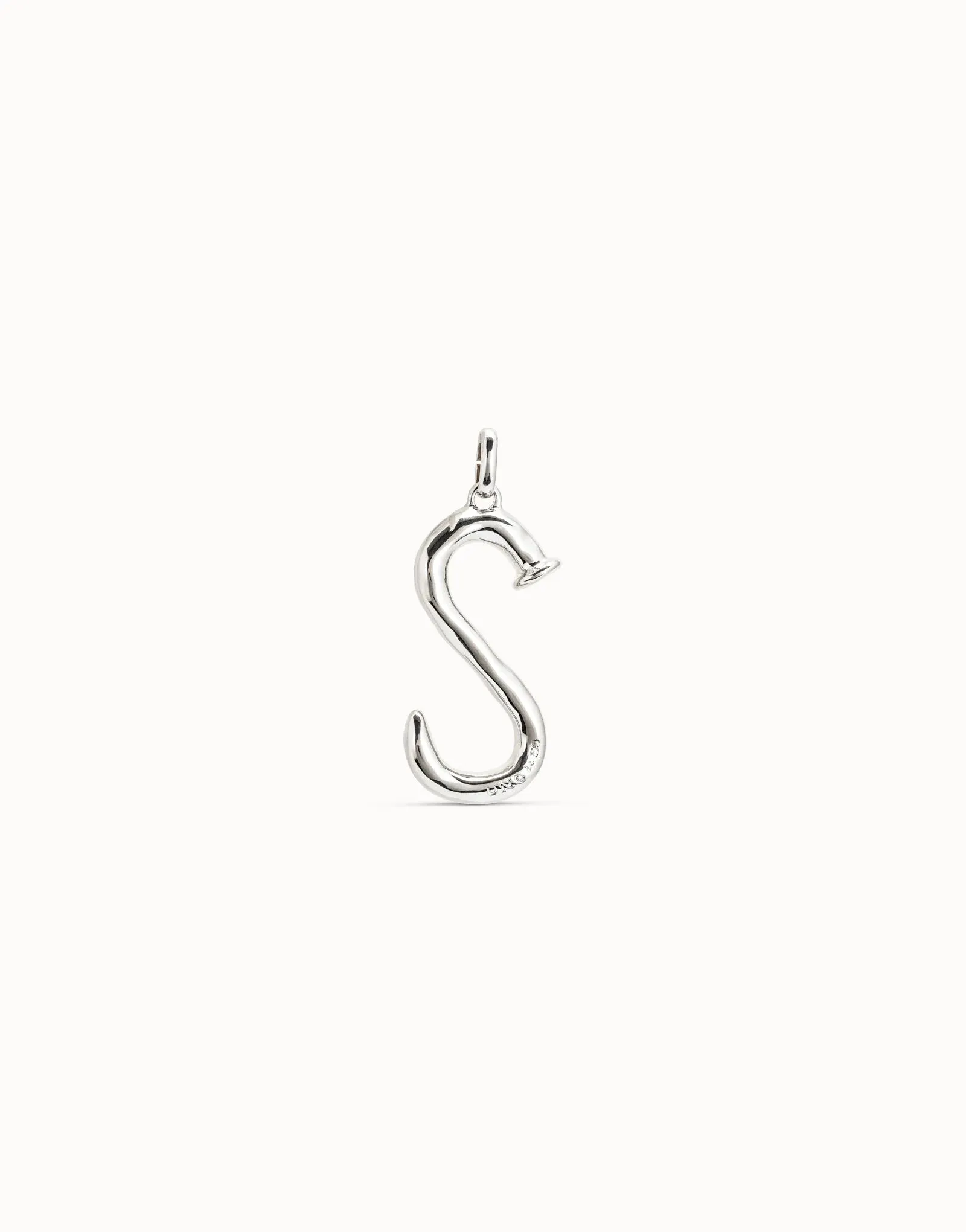 Gimme A Letter S Large Silver Metal Charm CHA0019MTL0000U Unode50 Jewelry And Accessories
