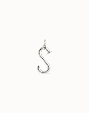Gimme A Letter S Large Silver Metal Charm CHA0019MTL0000U Unode50 Jewelry And Accessories