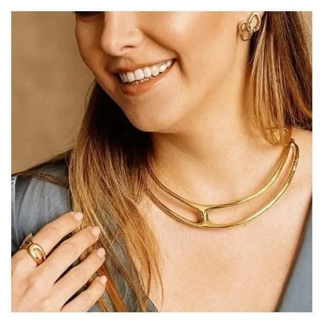 Gold Plated THE ONE Necklace Unode50 Jewelry And Accessories