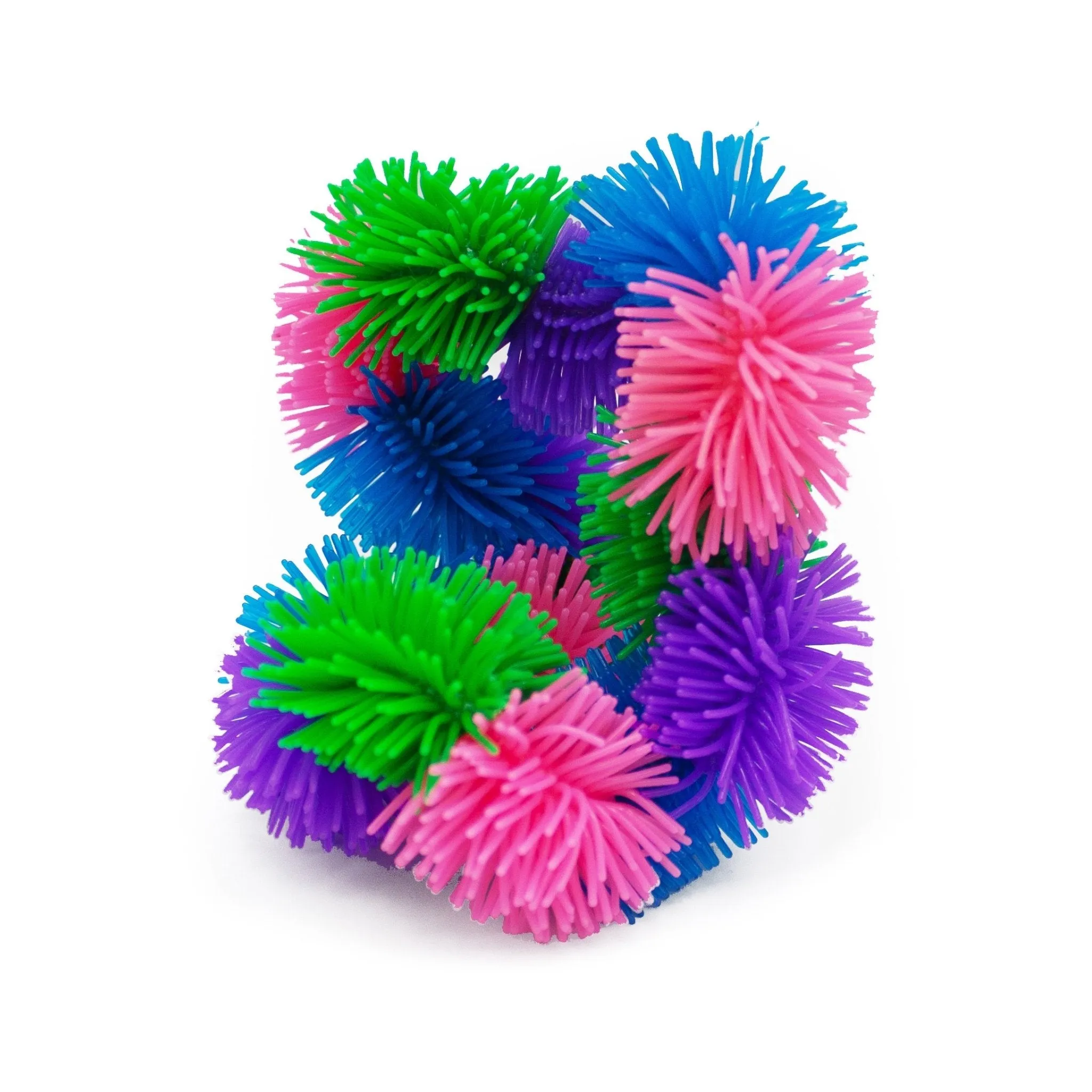 Hairy Tangle - Red & Green Mix, Purple & Green Mix, Royal & Red Mix