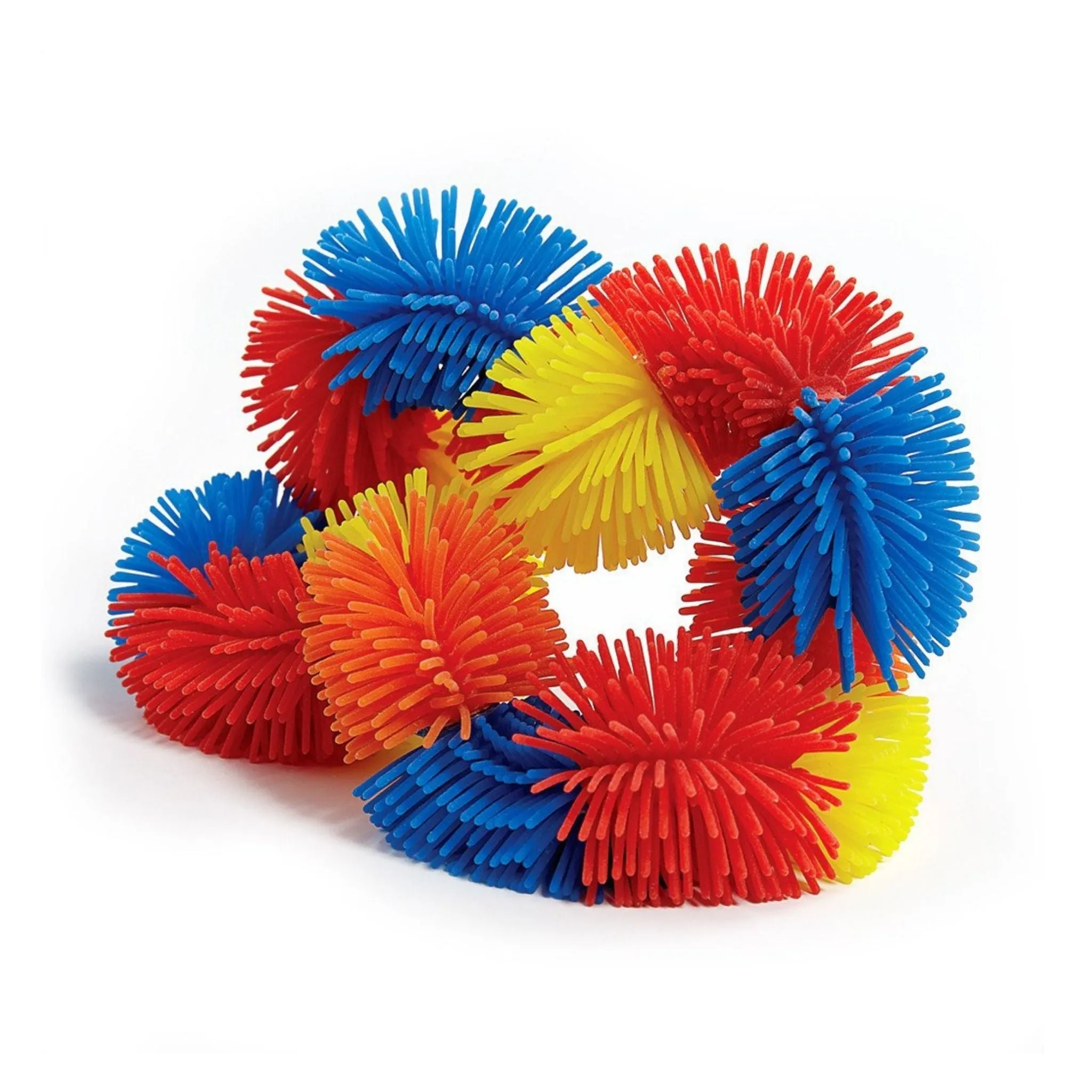 Hairy Tangle - Red & Green Mix, Purple & Green Mix, Royal & Red Mix