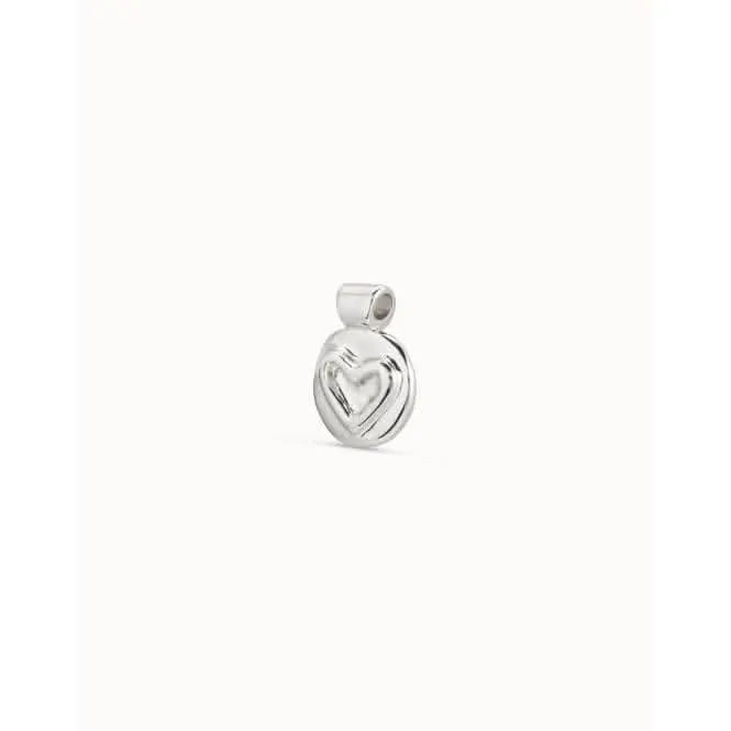 Heart Silver Metal Charm CHA0140MTL0000U Unode50 Jewelry And Accessories