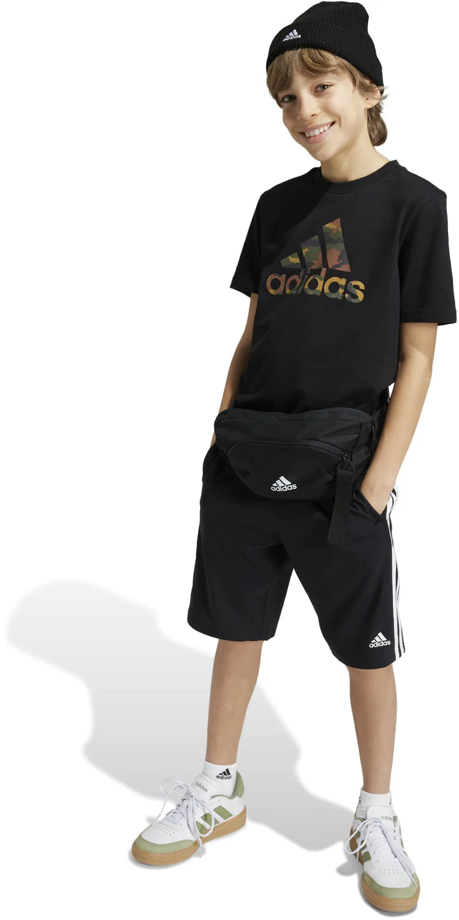 Junior's Camo Graphic T-Shirt
