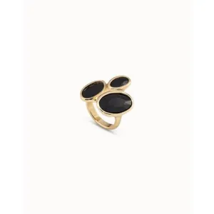 Kingdom Black Faceted Crystal Ring Unode50 Jewelry And Accessories