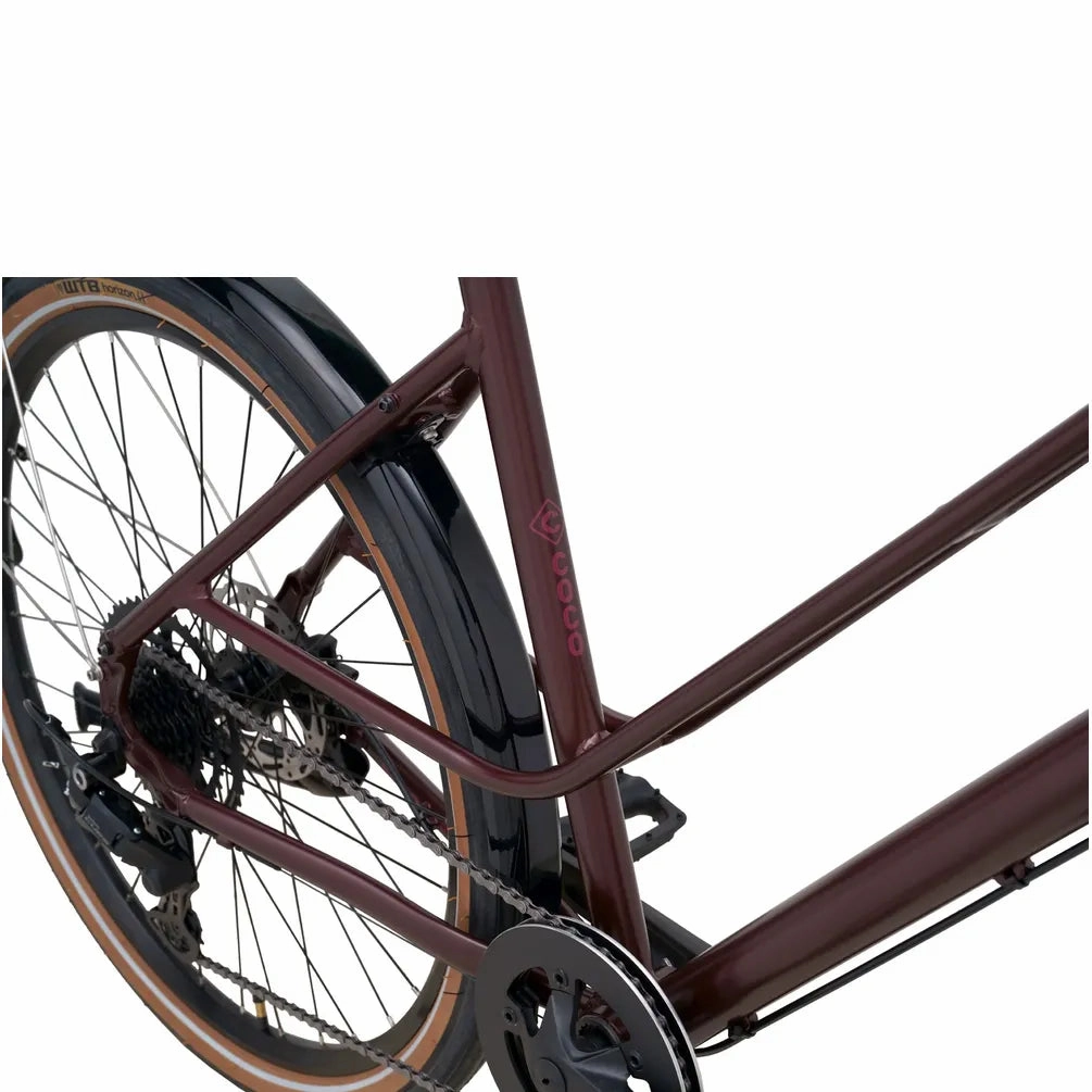 Kona Coco Flat Bar Road Bike - Metallic Crimson