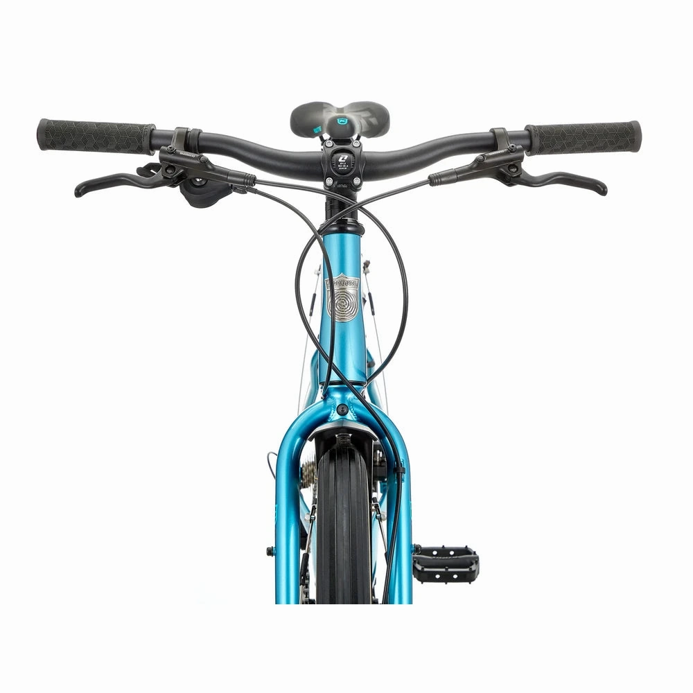 Kona Dr Dew Flat Bar Road Bike - Gloss Metallic Blue