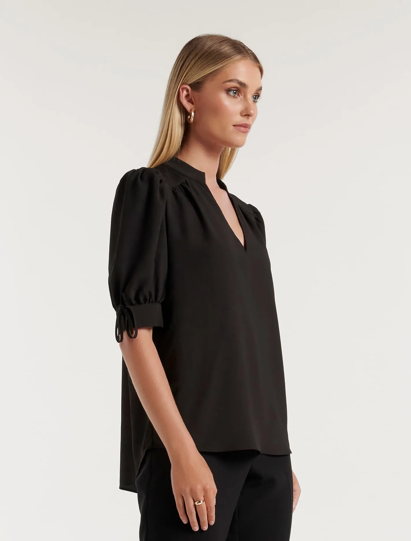 Lou Sleeve Detail Workwear T-Shirt