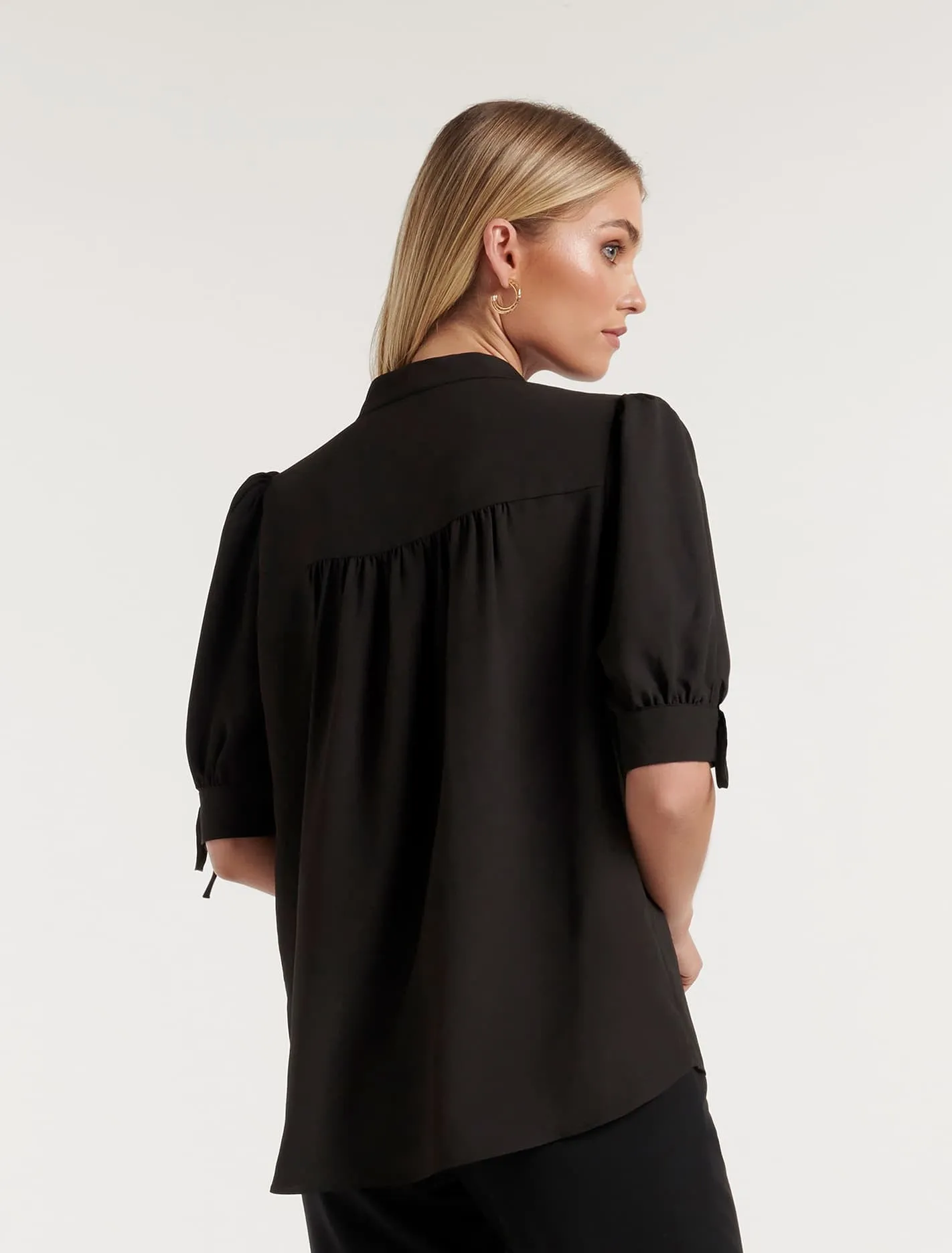 Lou Sleeve Detail Workwear T-Shirt