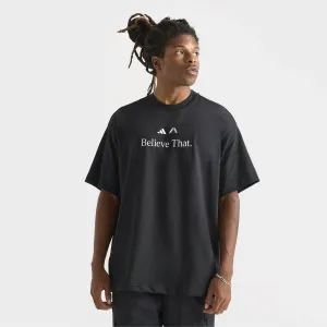 Mens Adidas adidas Anthony Edwards Believe That T-Shirt / Black
