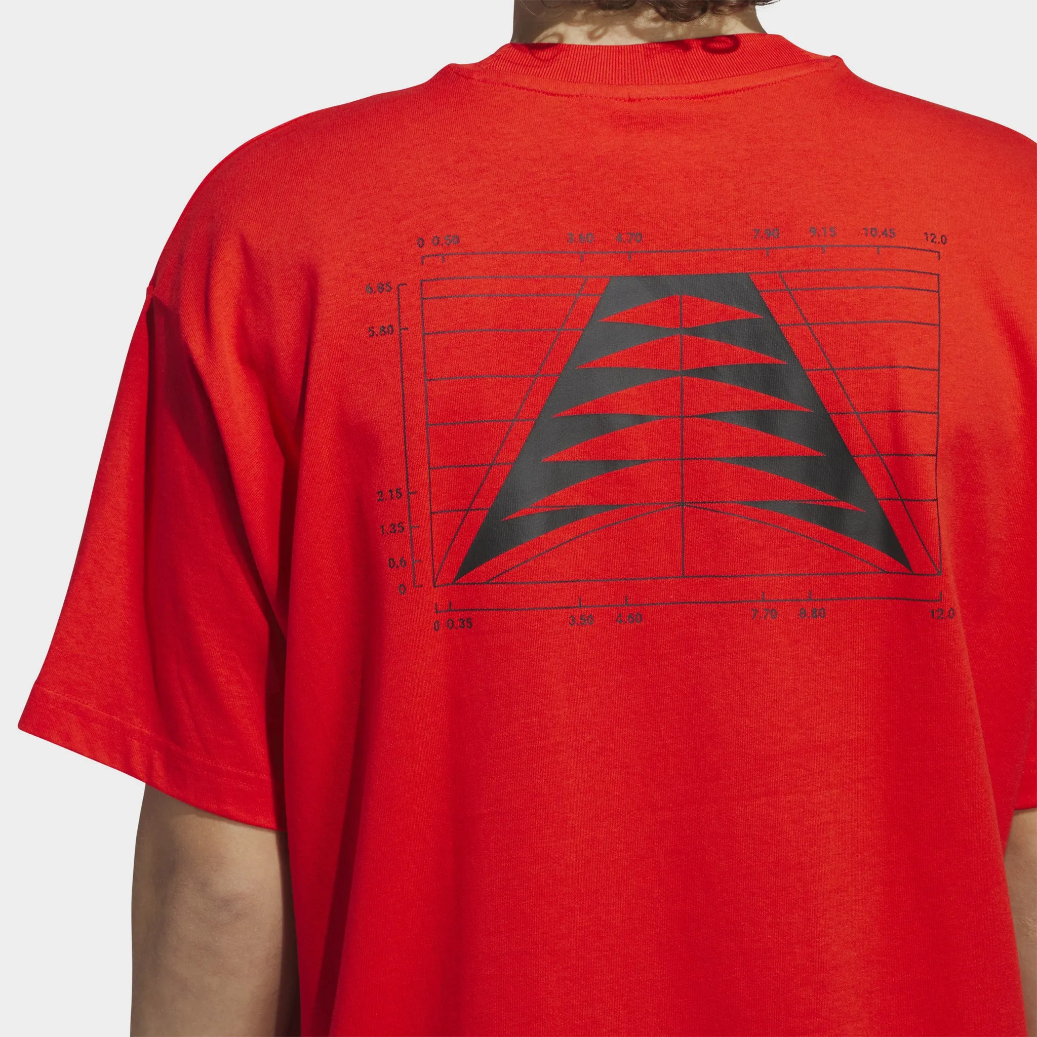 Mens Adidas adidas Anthony Edwards Takeover GFX T-shirt / Active Red