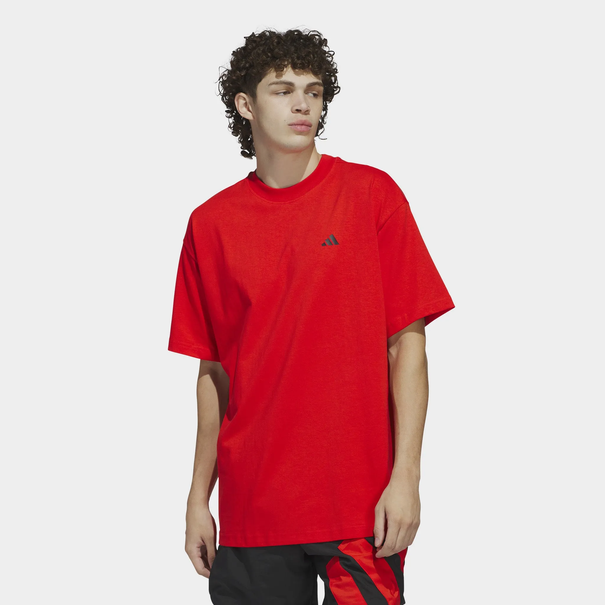 Mens Adidas adidas Anthony Edwards Takeover GFX T-shirt / Active Red