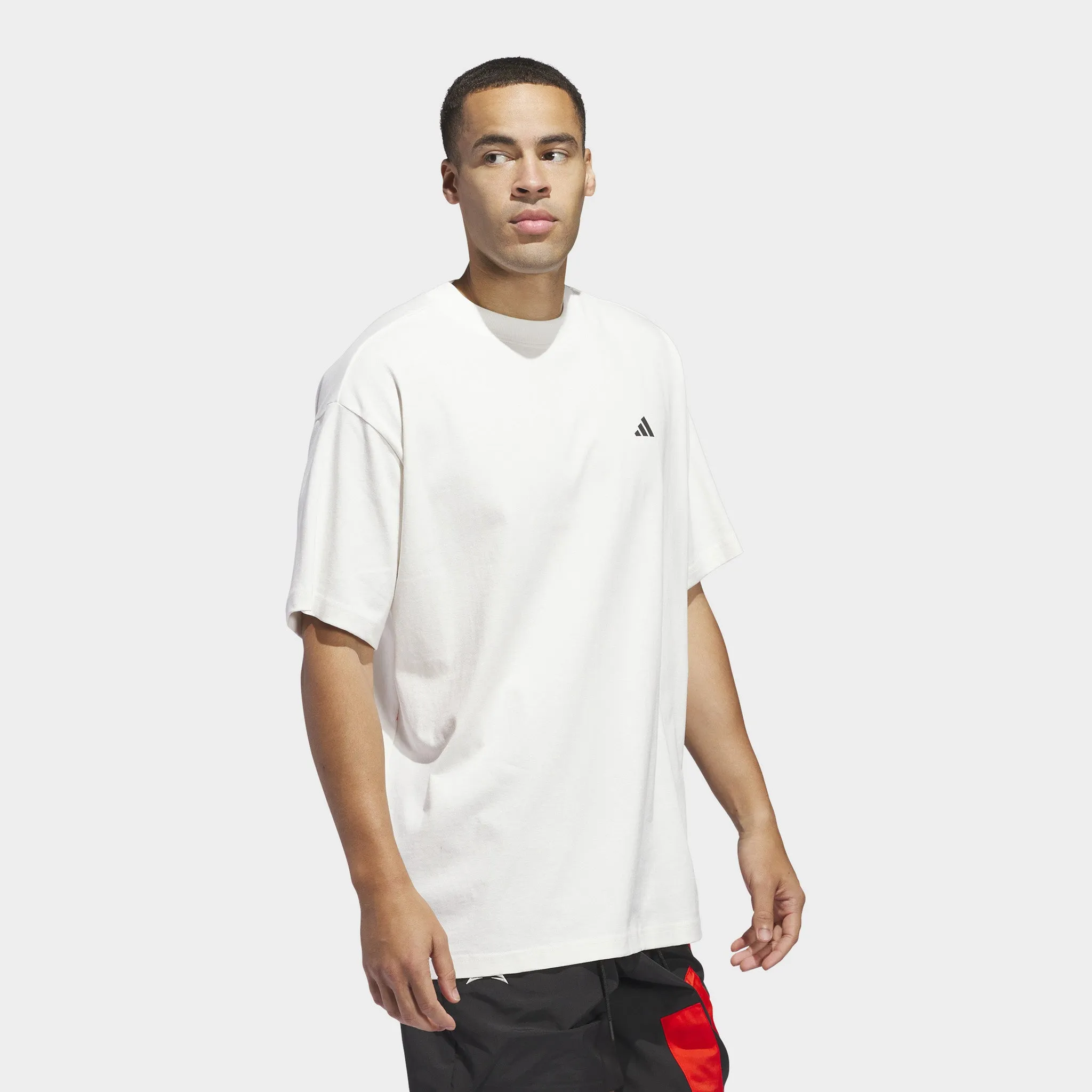 Mens Adidas adidas Anthony Edwards Takeover GFX T-shirt / Cloud White