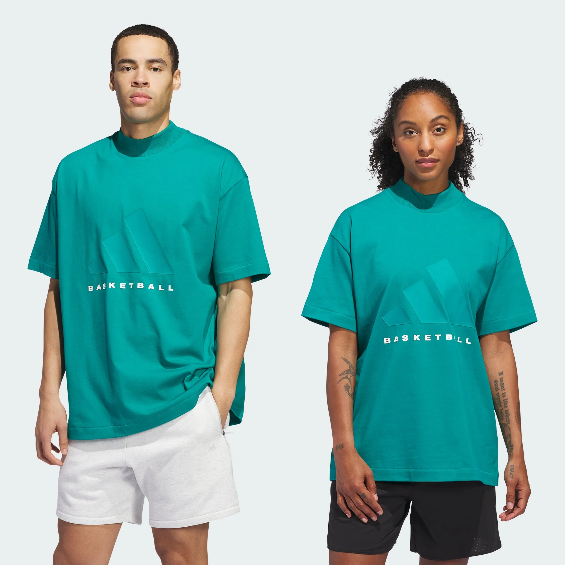 Men's adidas adidas Basketball Tee adidas Shoes
