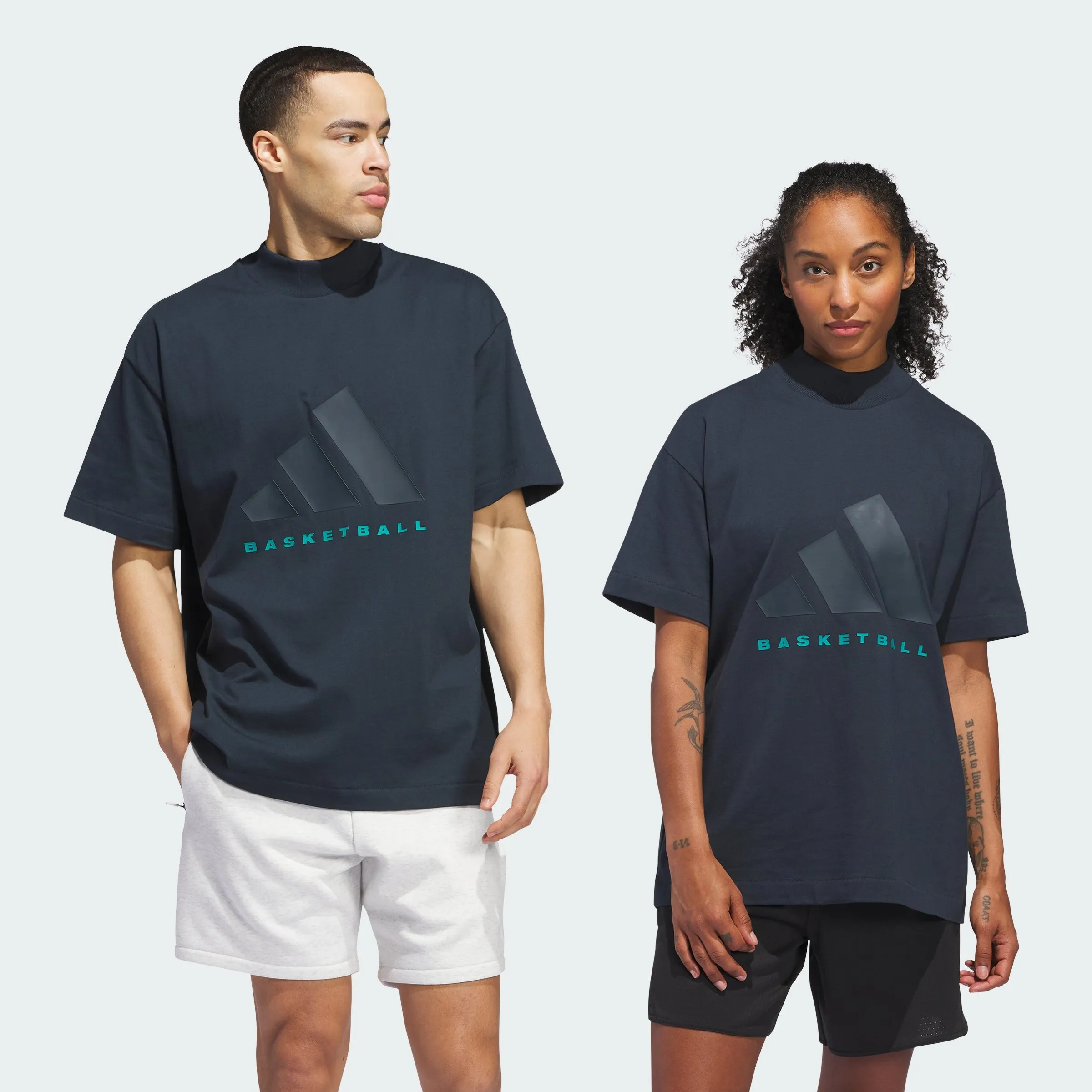 Men's adidas adidas Basketball Tee adidas Shoes
