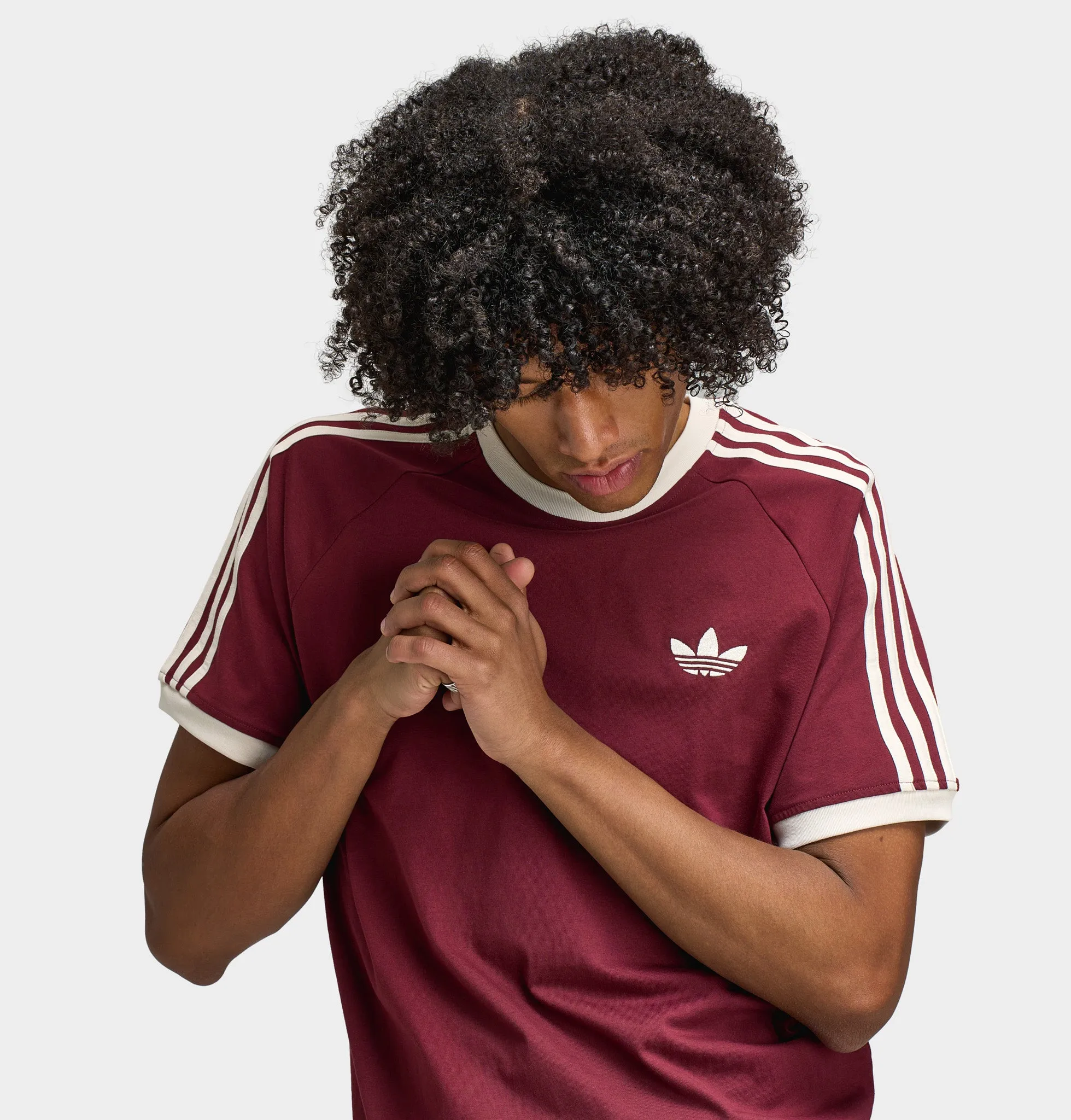 Mens Adidas adidas Cali T-Shirt / Shadow Red