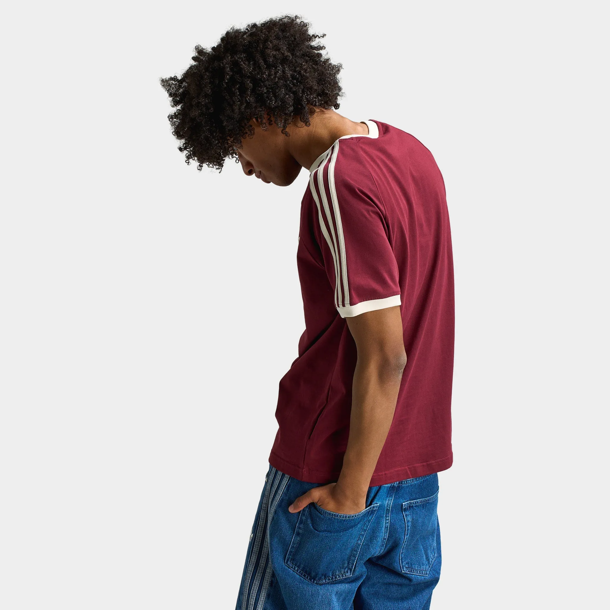 Mens Adidas adidas Cali T-Shirt / Shadow Red