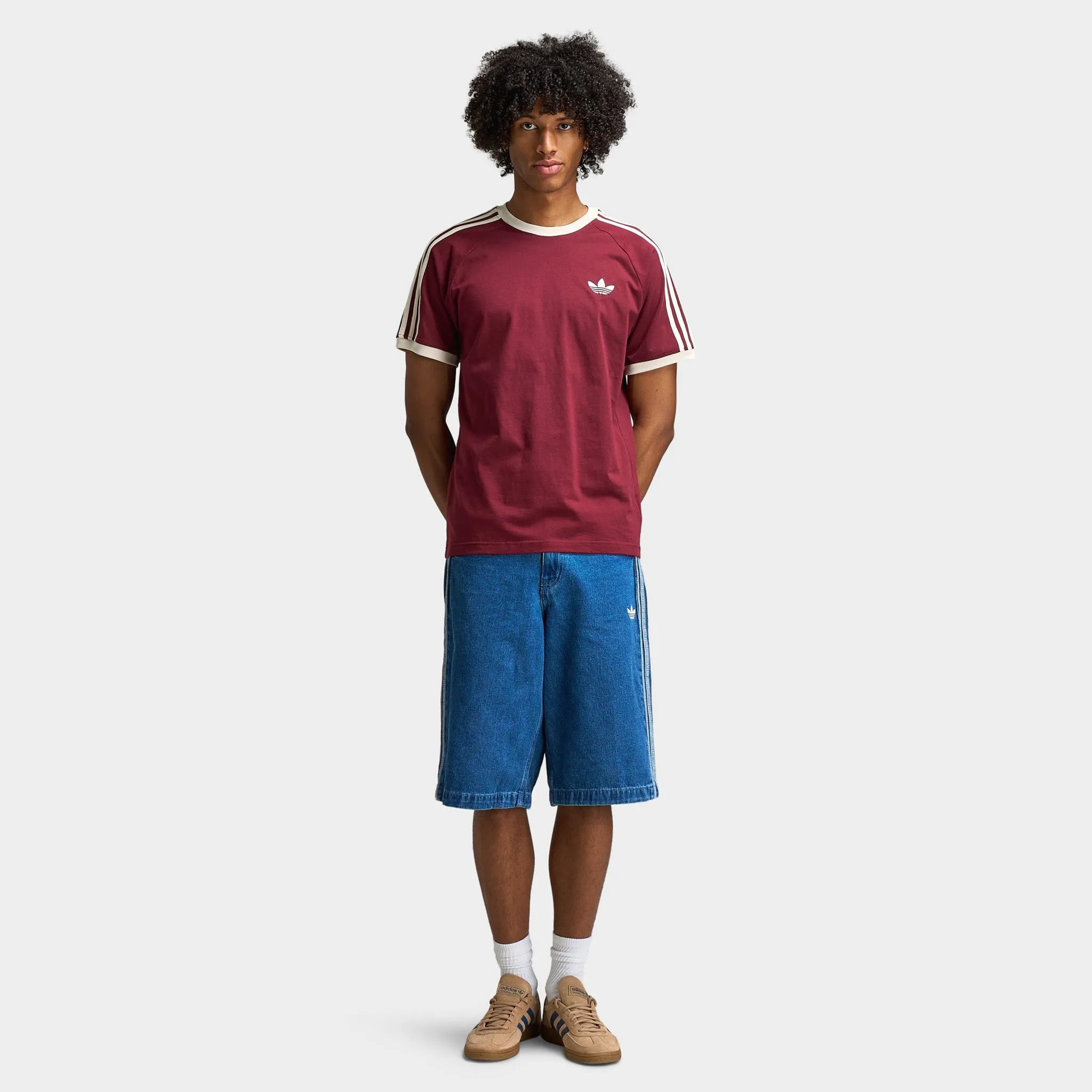 Mens Adidas adidas Cali T-Shirt / Shadow Red