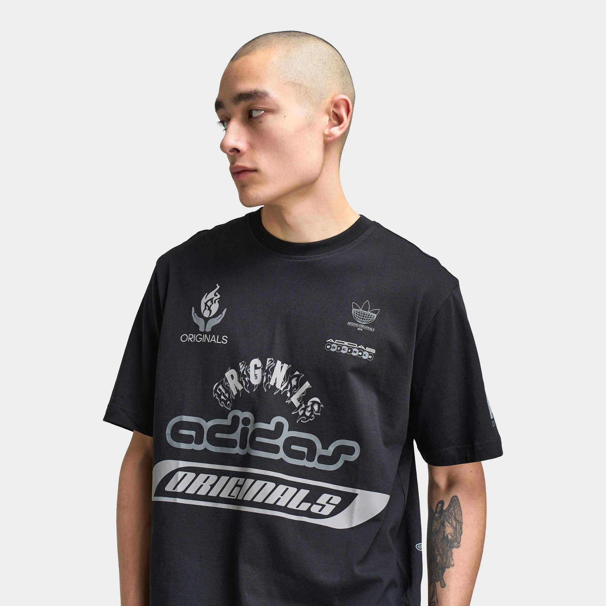 Mens Adidas adidas Sponsors T-Shirt / Black