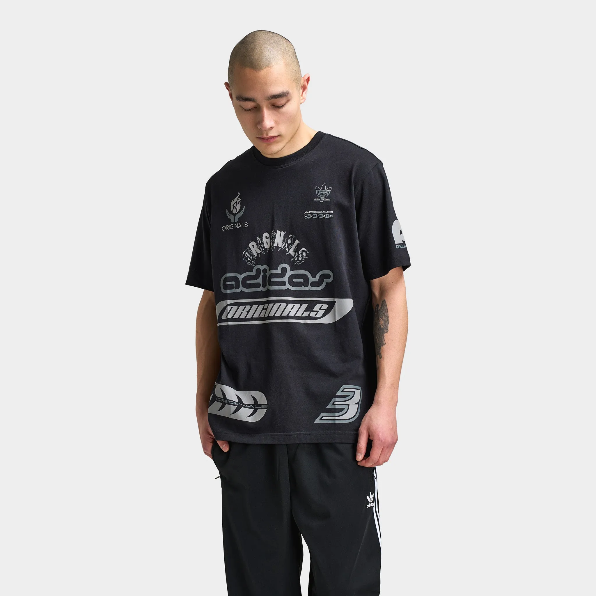 Mens Adidas adidas Sponsors T-Shirt / Black
