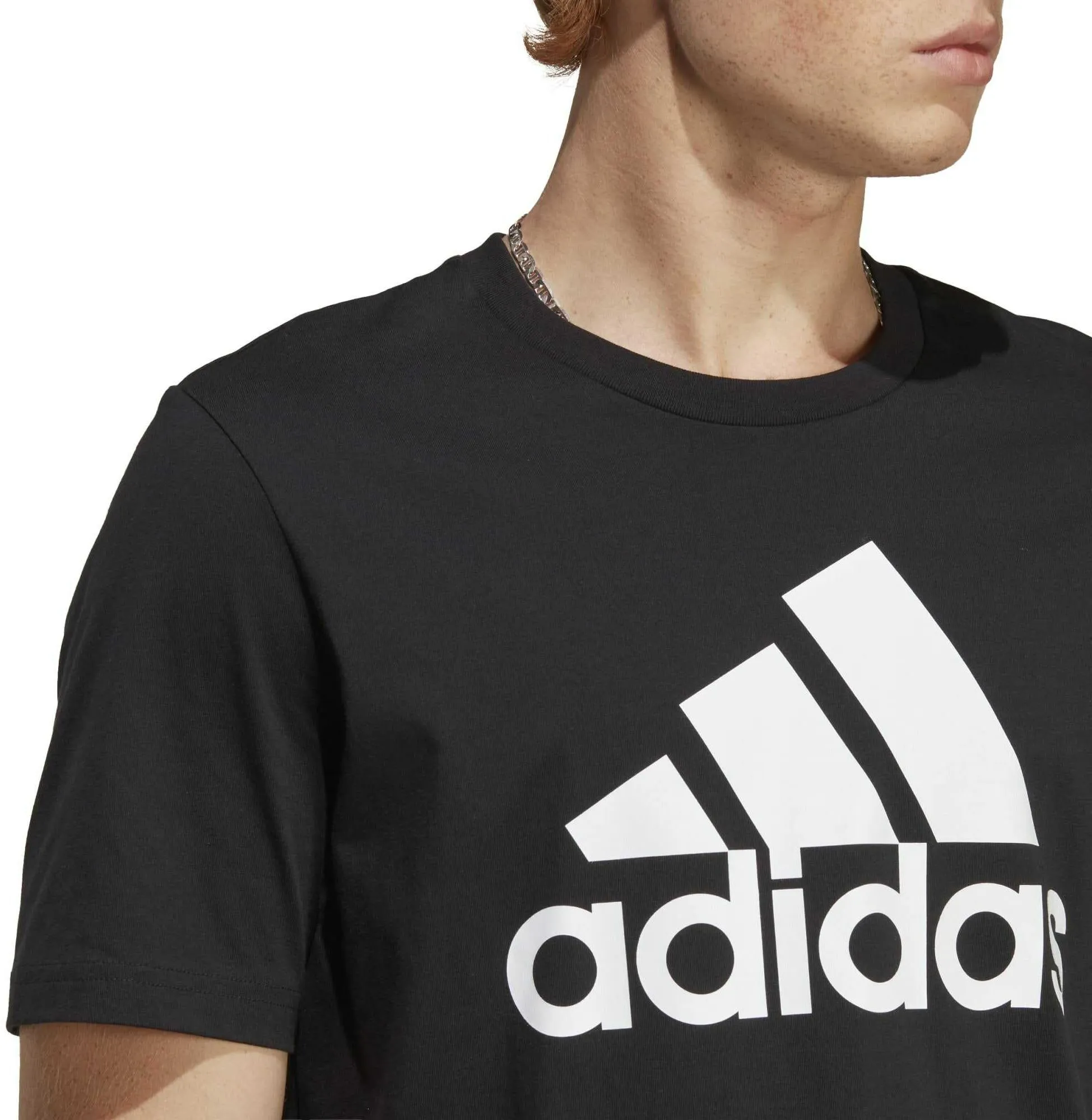 Men's Essentials Single Jersey Big Logo T-Shirt