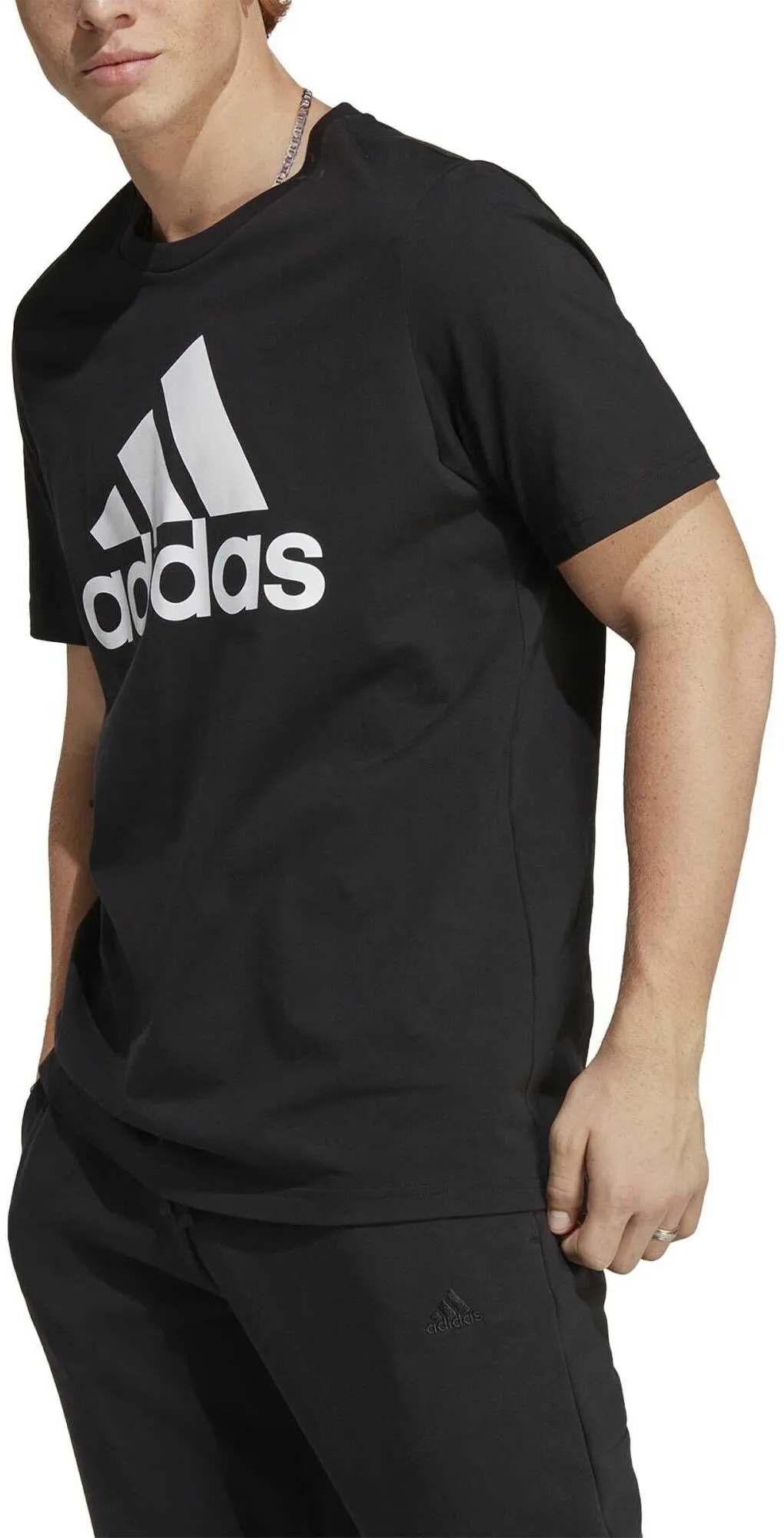 Men's Essentials Single Jersey Big Logo T-Shirt