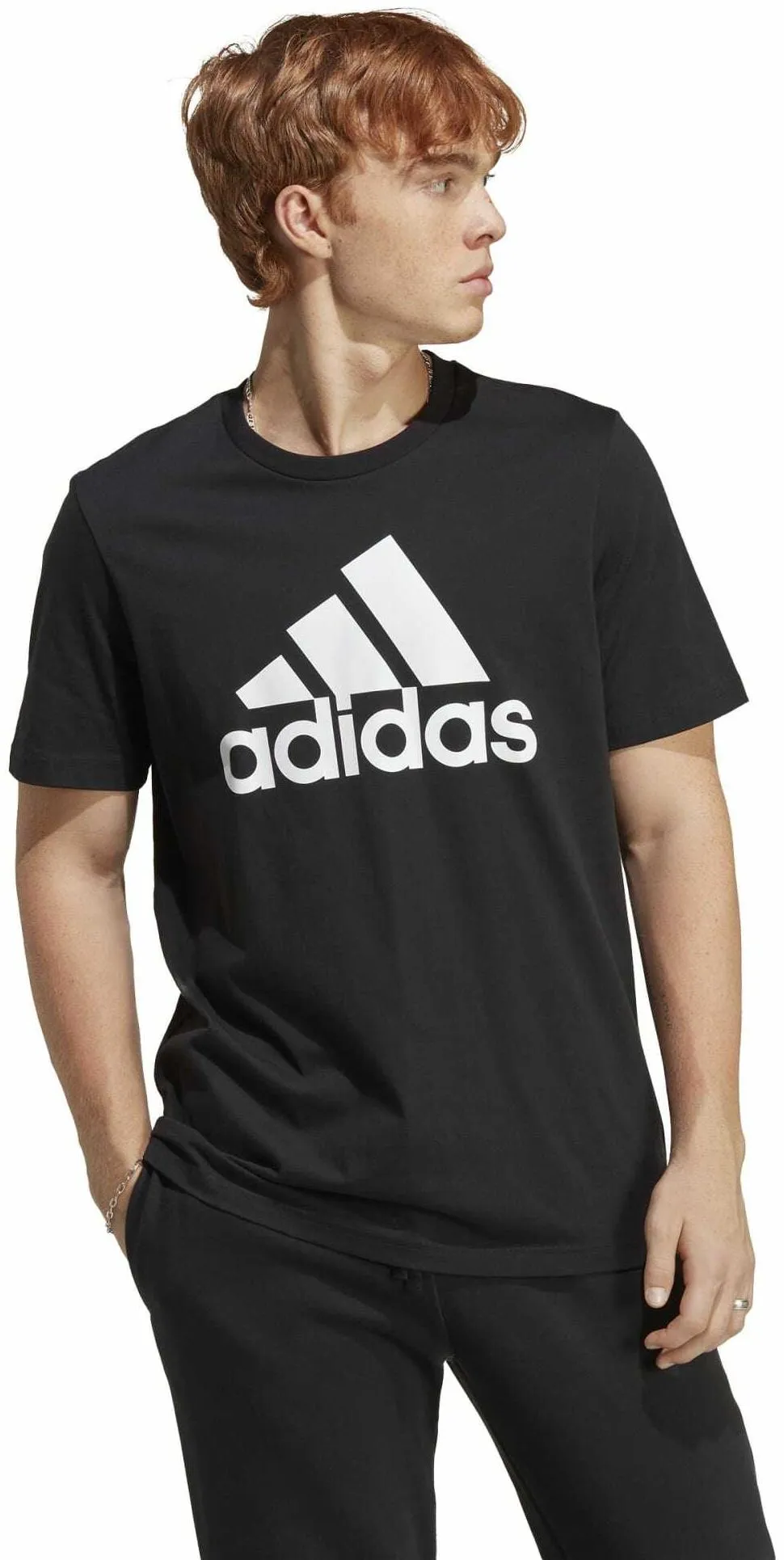 Men's Essentials Single Jersey Big Logo T-Shirt
