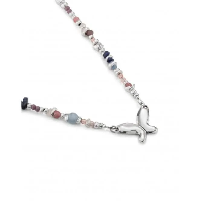 Multicoloured Crystal Metamorphosis Necklace COL1858MCLMTL0U Unode50 Jewelry And Accessories