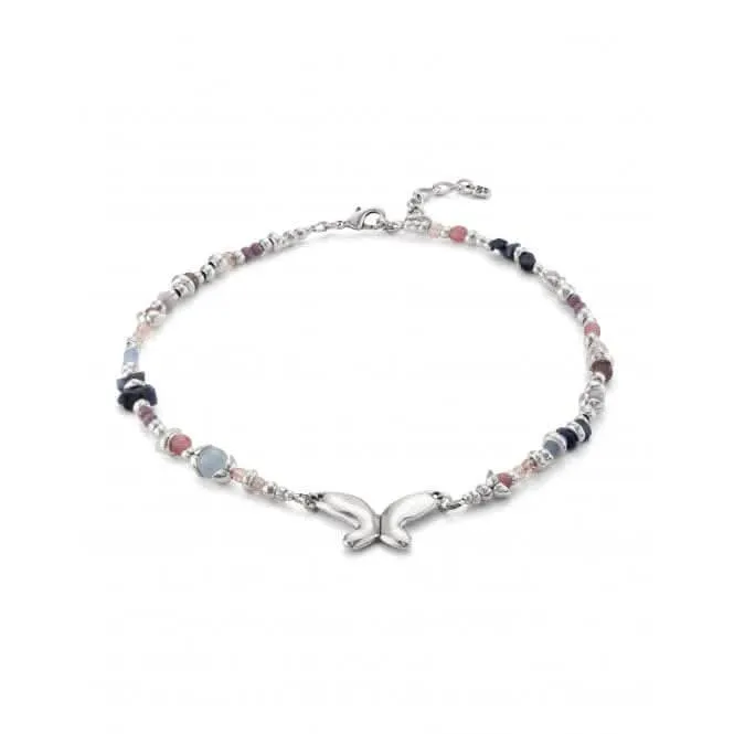 Multicoloured Crystal Metamorphosis Necklace COL1858MCLMTL0U Unode50 Jewelry And Accessories
