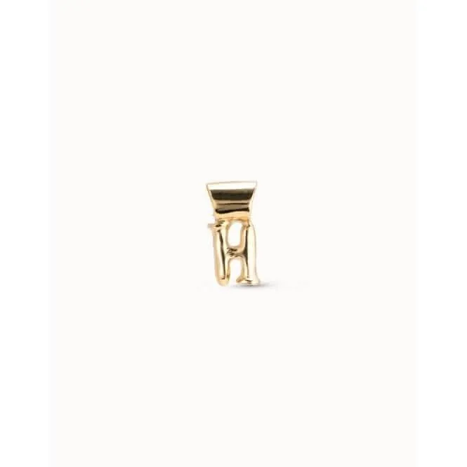 My H Golden Metal Charm Unode50 Jewelry And Accessories