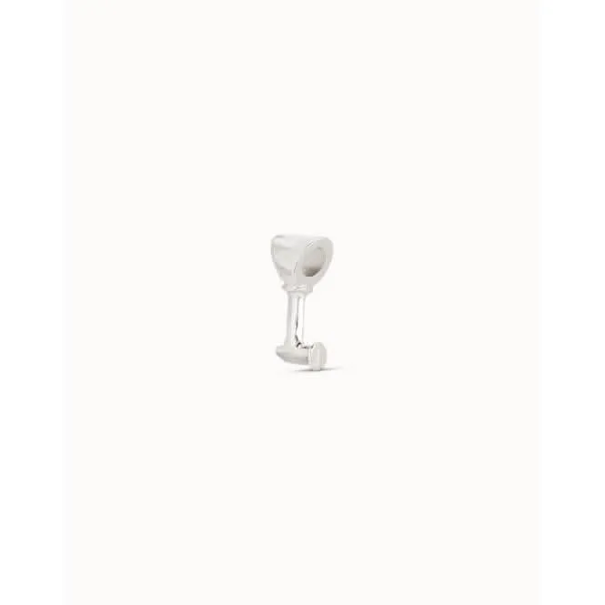 My L Silver Metal Charm Unode50 Jewelry And Accessories