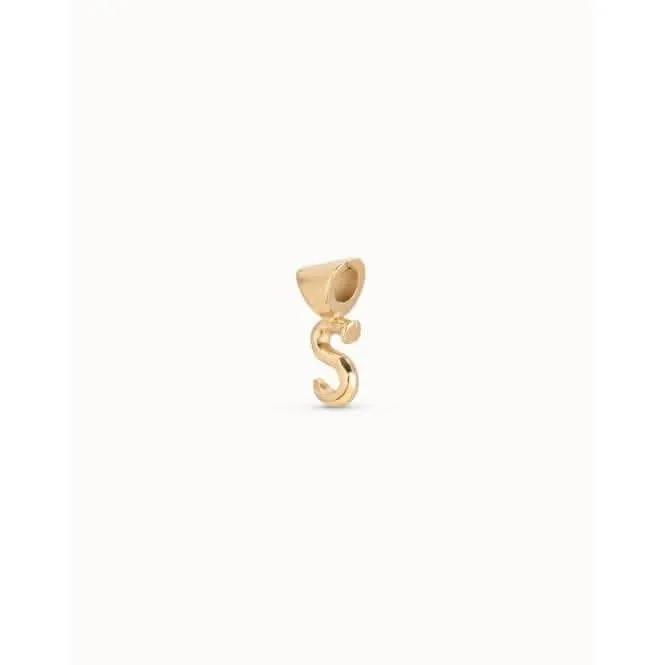 My S Golden Metal Charm Unode50 Jewelry And Accessories