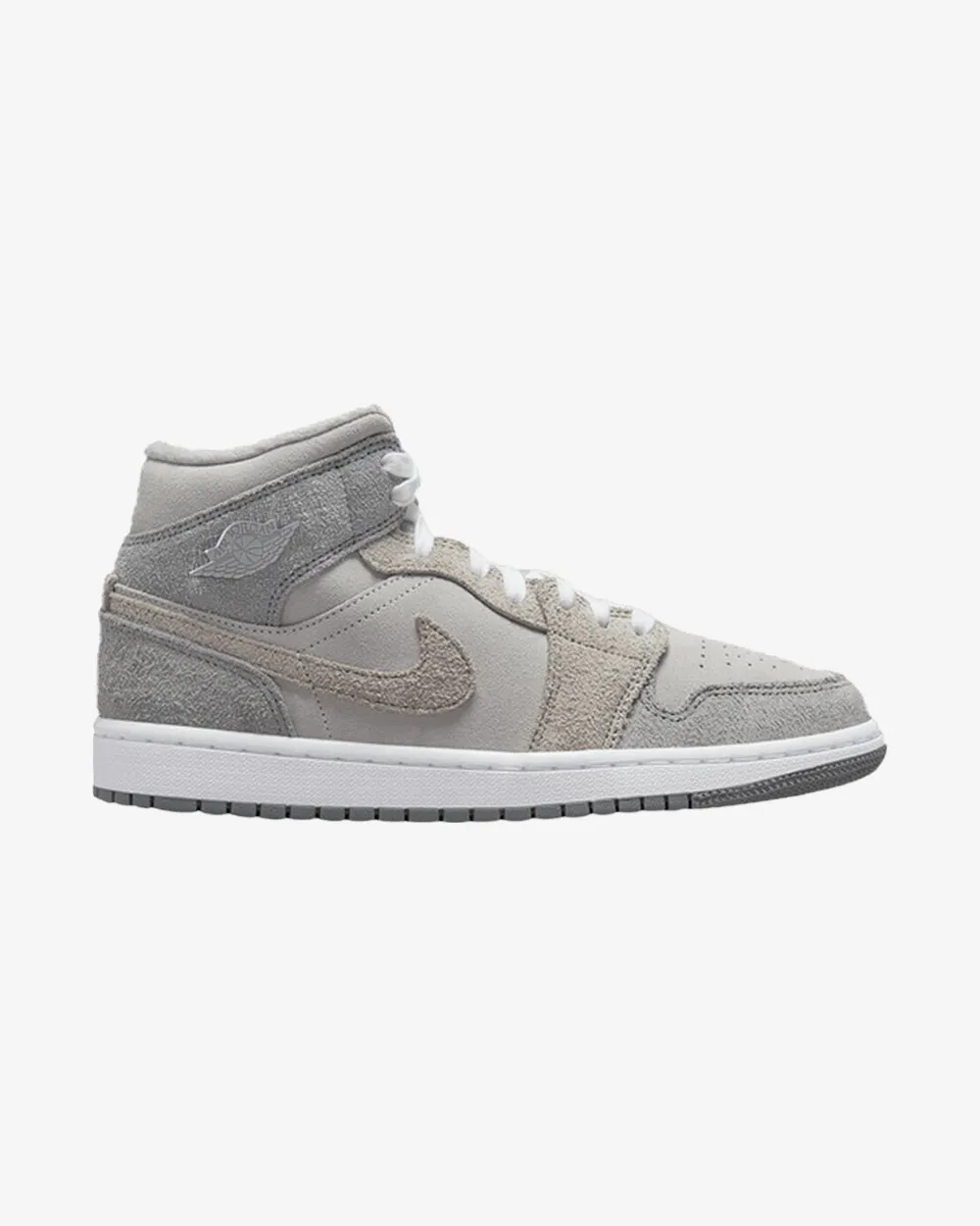 NIKE AIR JORDAN1 MID SE WMNS PARTICLE GREY