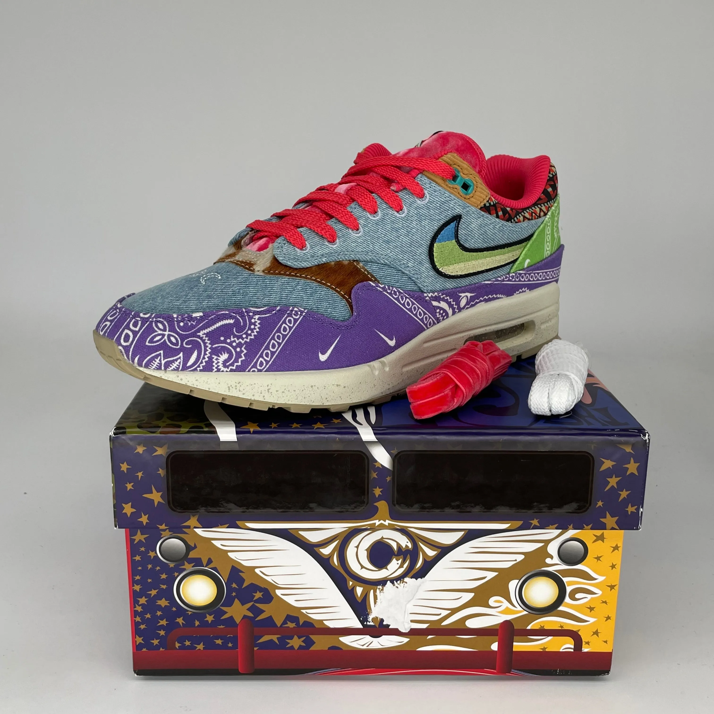 NIKE AIR MAX 1 CONCEPTS FAR OUT SPECIAL BOX SIZE 12 DN1803-500