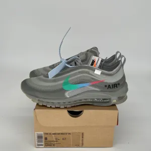 NIKE AIR MAX 97 OFF WHITE MENTA SIZE 8 AJ4585-101